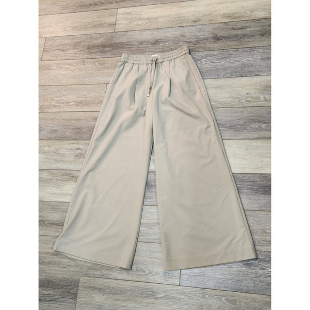 Closed Faris Pantalon Wide Leg Palazzo Pants in Beige size Xsmall